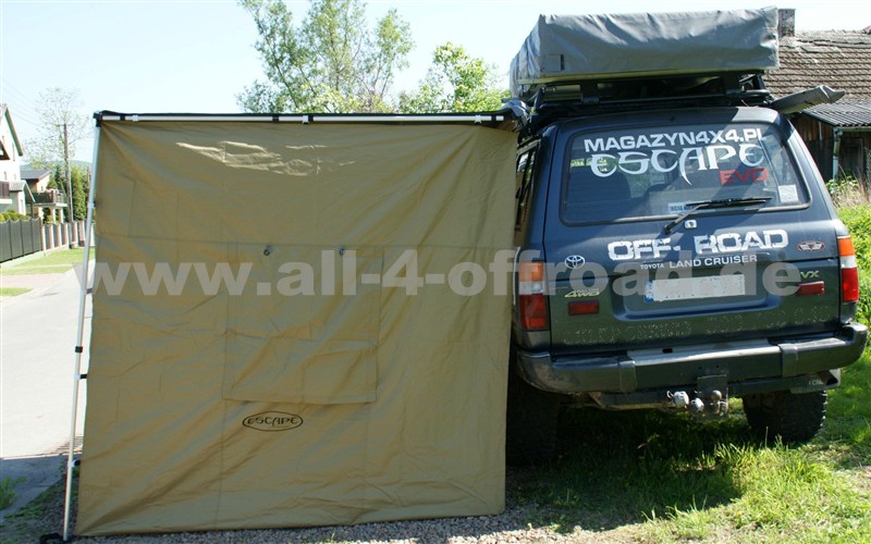 Seiten Markise für Jeep Landrover Auto Canvas 600D Material 200x250cm mit  Tasche