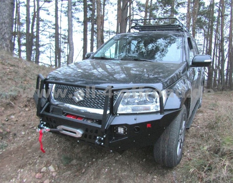 HD-Windenstoßstange mit Rammschutz für Suzuki Vitara JT (05