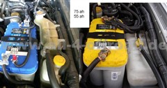 Batteriehalteplatte links - Nissan Patrol Y60, Y61 und Y61 GU4