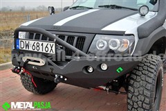 HD-Stoßstange vorne von Metal Pasja, Mod. Iron Man für Jeep Grand Cherokee WJ