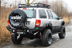 HD-Stoßstange hinten von Metal Pasja, Mod Backfire - Jeep Grand Cherokee WJ